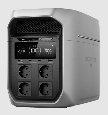 Зарядна станція EcoFlow DELTA 3 Max Plus (EF-DL3-MP, EFD3MP-EU-CBOX) (EF-DL3-MP, EFD3MP-EU-CBOX) фото