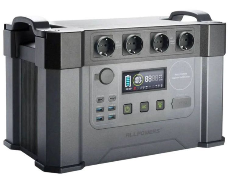 Зарядна станція Allpowers S2000 Pro 2400 Вт, 1451 Вт&middot;год, LiFePO4 фото
